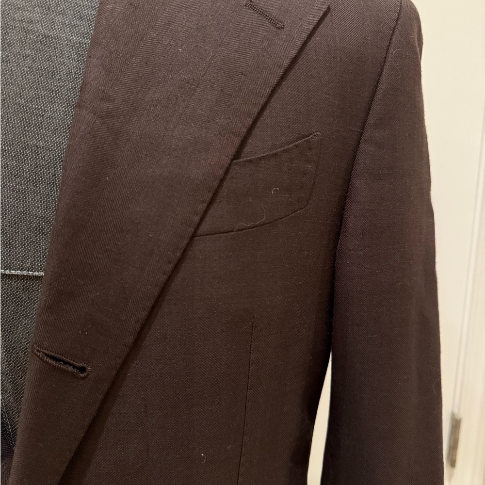 Suitsupply brown herringbone jacket - Picture 5 of 6